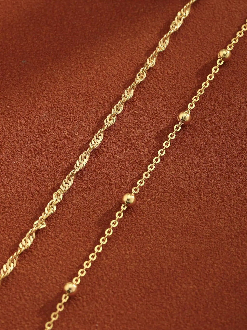 Riviera Layered Anklet