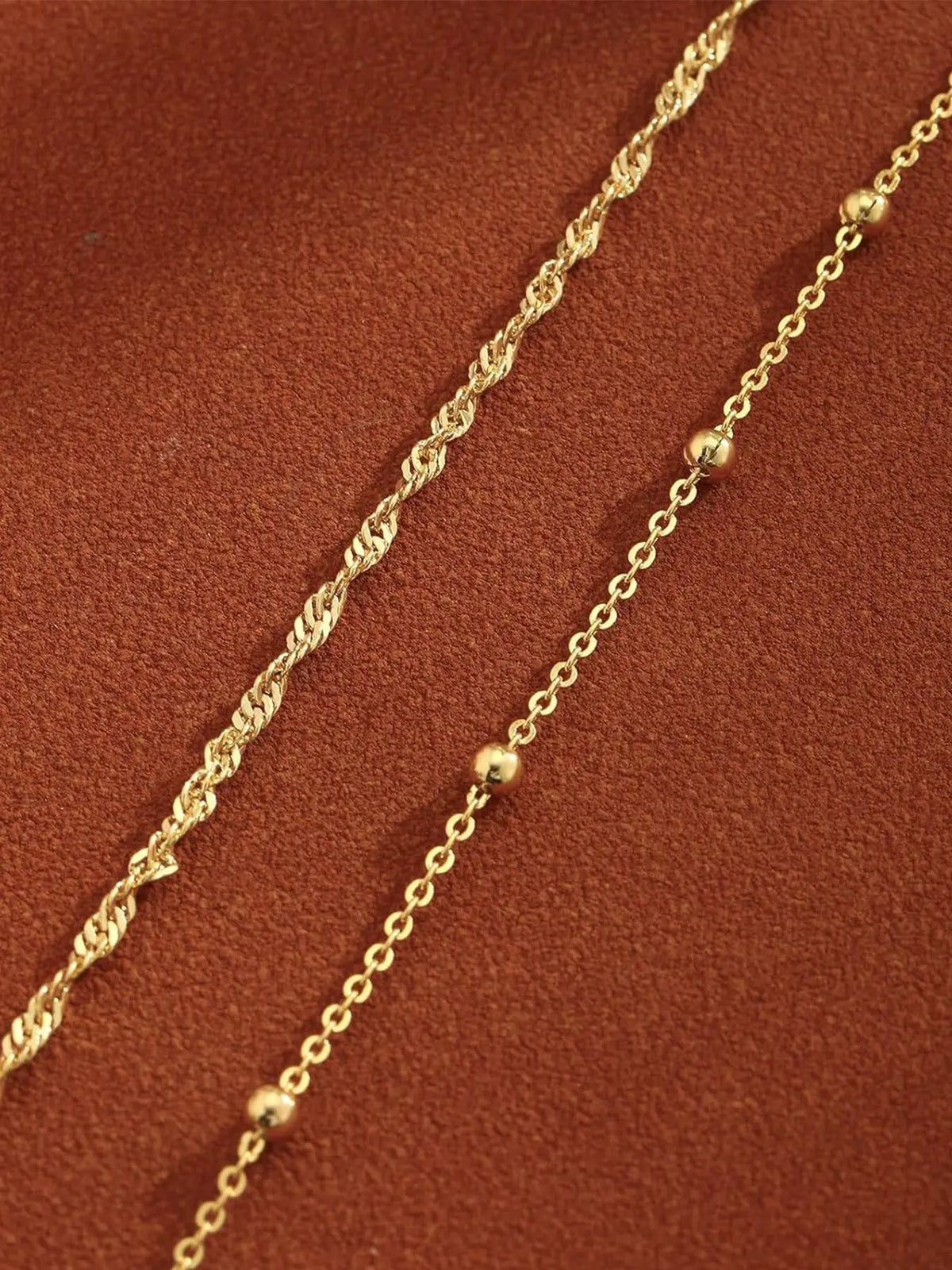 Riviera Layered Anklet